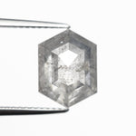 3.75ct 11.28x8.38x4.62mm Hexagon Step Cut 23841-07 - Lelya - bespoke engagement and wedding rings made in Scotland, UK