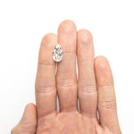 3.89ct 14.79x8.52x4.36mm VS1 K Modern Antique Pear Brilliant 25918 - 01 - Lelya - bespoke engagement and wedding rings made in Scotland, UK