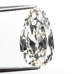 3.89ct 14.79x8.52x4.36mm VS1 K Modern Antique Pear Brilliant 25918 - 01 - Lelya - bespoke engagement and wedding rings made in Scotland, UK