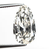 3.89ct 14.79x8.52x4.36mm VS1 K Modern Antique Pear Brilliant 25918 - 01 - Lelya - bespoke engagement and wedding rings made in Scotland, UK