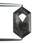 3.92ct 13.55x7.57x4.34mm Hexagon Rosecut 27549 - 03 - Lelya - bespoke engagement and wedding rings made in Scotland, UK
