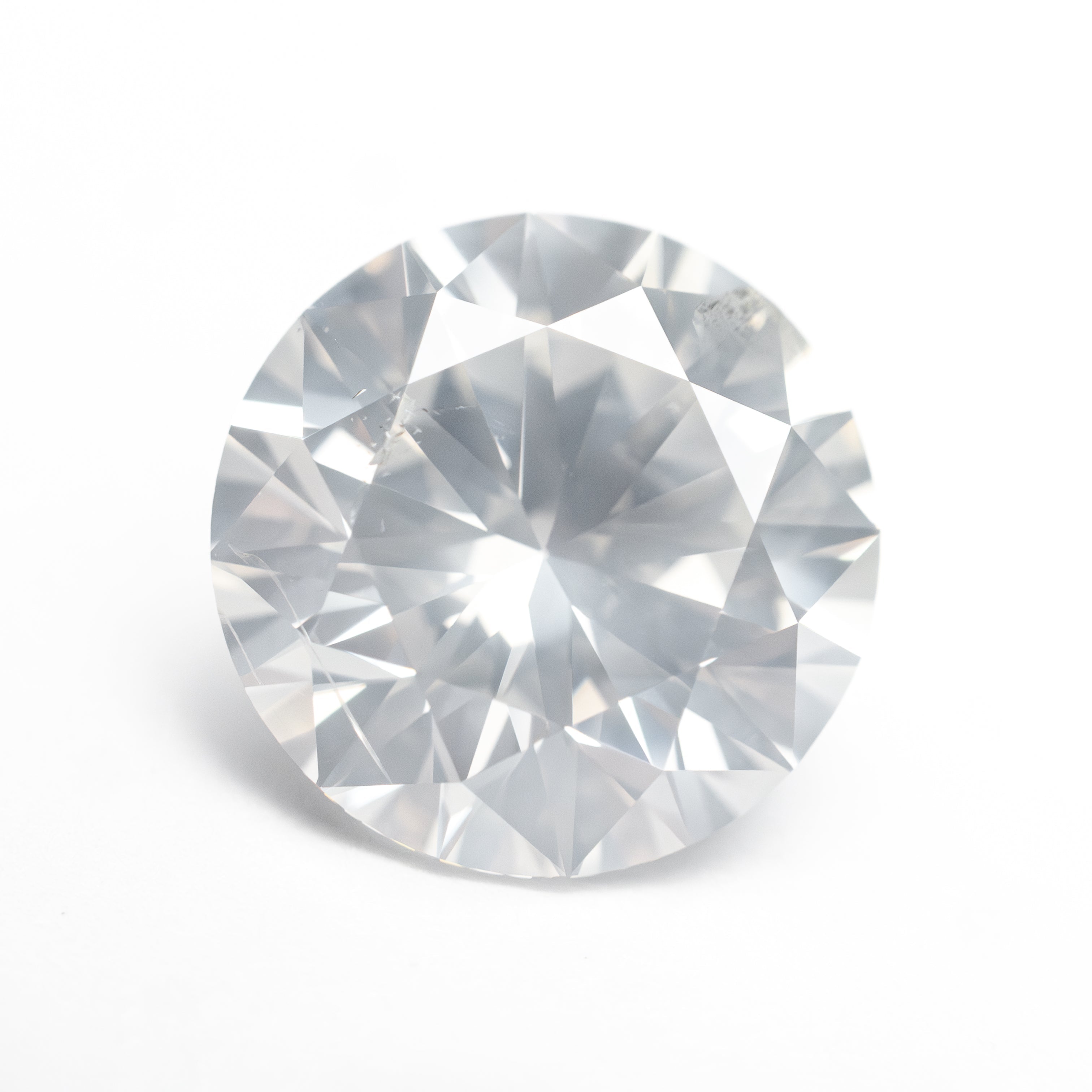 4.00ct 10.13x10.12x6.25mm GIA I2 Fancy White Round Brilliant 19263 - 01 - Lelya - bespoke engagement and wedding rings made in Scotland, UK