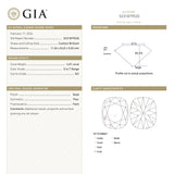 4.01ct 11.66x8.63x5.65mm GIA SI1 S Antique Old Mine Cut 28034-01 - Lelya - bespoke engagement and wedding rings made in Scotland, UK