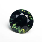 4.02ct 9.60x9.61x6.36mm Round Brilliant Sapphire 26625 - 04 - Lelya - bespoke engagement and wedding rings made in Scotland, UK