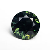4.02ct 9.60x9.61x6.36mm Round Brilliant Sapphire 26625 - 04 - Lelya - bespoke engagement and wedding rings made in Scotland, UK