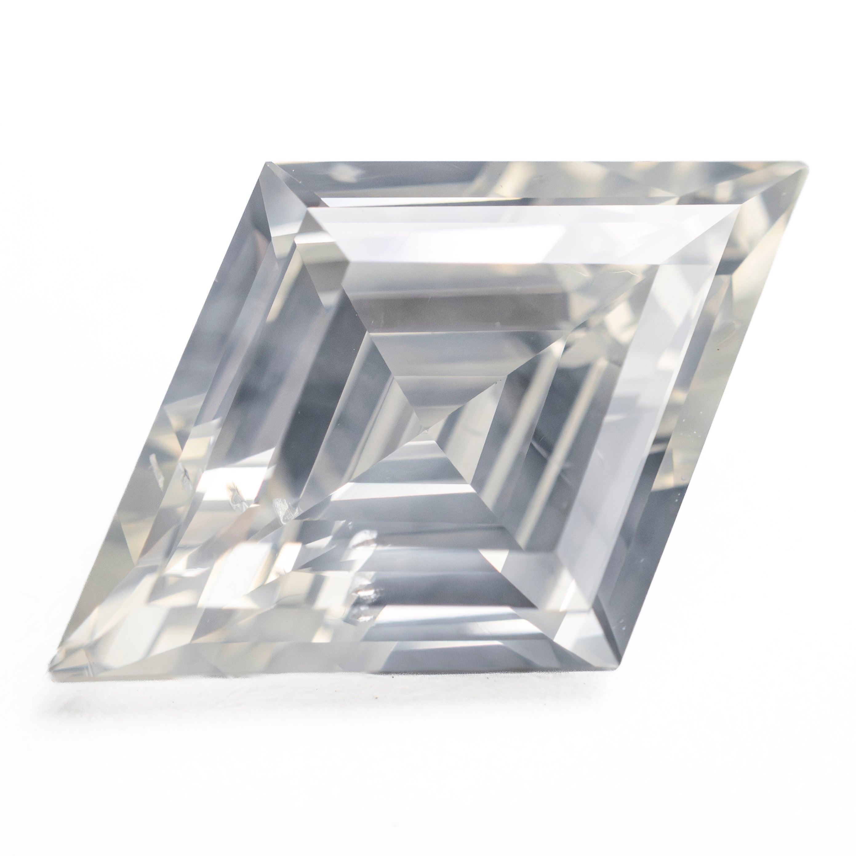 4.06ct 15.98x10.69x5.12mm GIA SI2 I Lozenge Step Cut 28010-01 - Lelya - bespoke engagement and wedding rings made in Scotland, UK