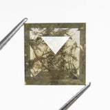 4.38ct 9.52x9.43x4.10mm Square Rosecut 19622-06 - Lelya - bespoke engagement and wedding rings made in Scotland, UK