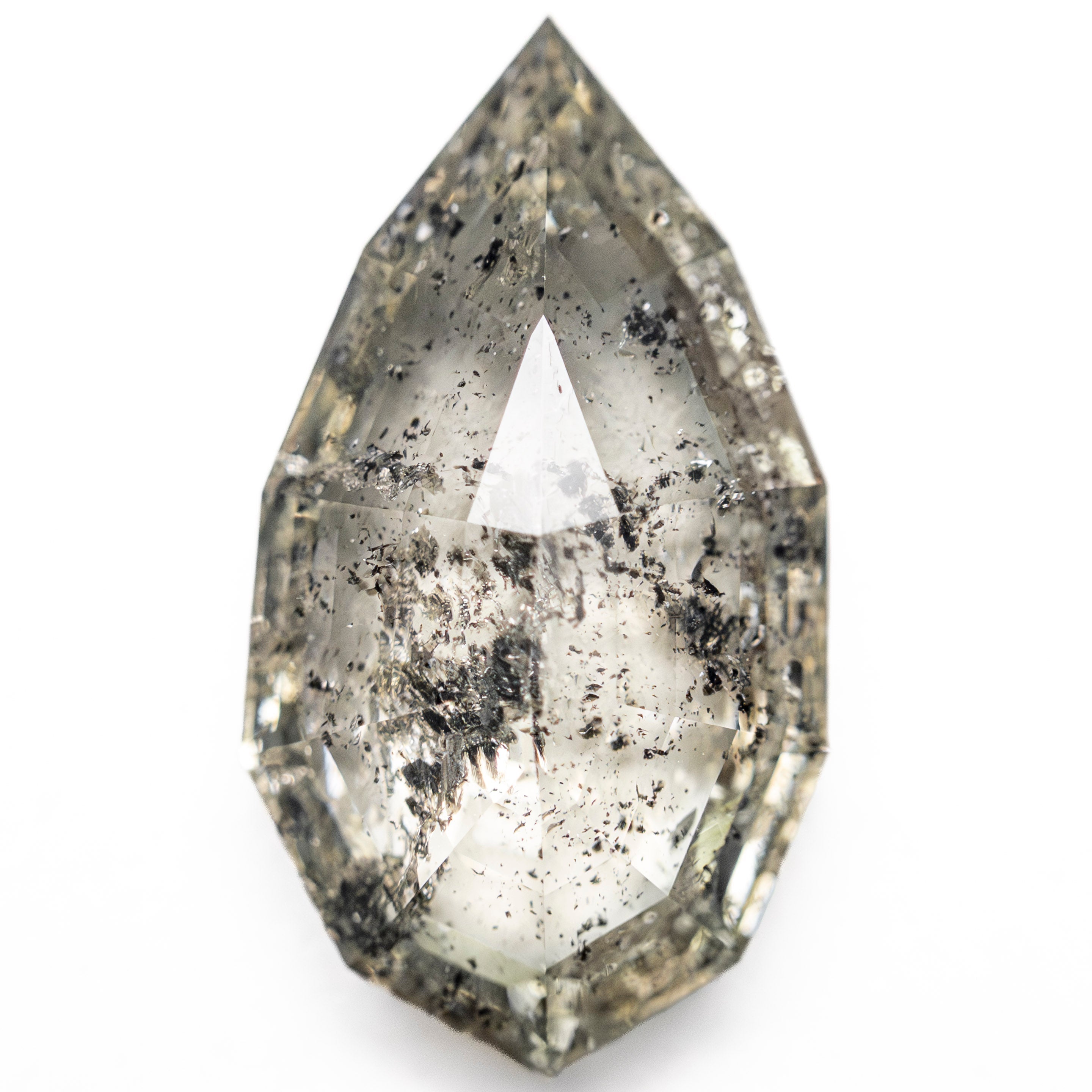 4.51ct 15.61x8.55x4.64mm Geo Pear Step Cut 27910 - 01 - Lelya - bespoke engagement and wedding rings made in Scotland, UK
