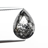 4.61ct 13.06x9.20x5.11mm Pear Double Cut 25480 - 01 - Lelya - bespoke engagement and wedding rings made in Scotland, UK