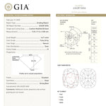 4.61ct 9.25x9.14x5.80mm GIA I3 Fancy Grey Cushion Brilliant 18859 - 01 - Lelya - bespoke engagement and wedding rings made in Scotland, UK