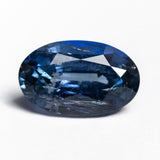 4.83ct 12.41x7.74x5.83mm Oval Brilliant Sapphire 22333 - 01 - Lelya - bespoke engagement and wedding rings made in Scotland, UK