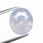5.14ct 10.50x9.06x6.80mm Oval Brilliant Sapphire 25872 - 01 - Lelya - bespoke engagement and wedding rings made in Scotland, UK