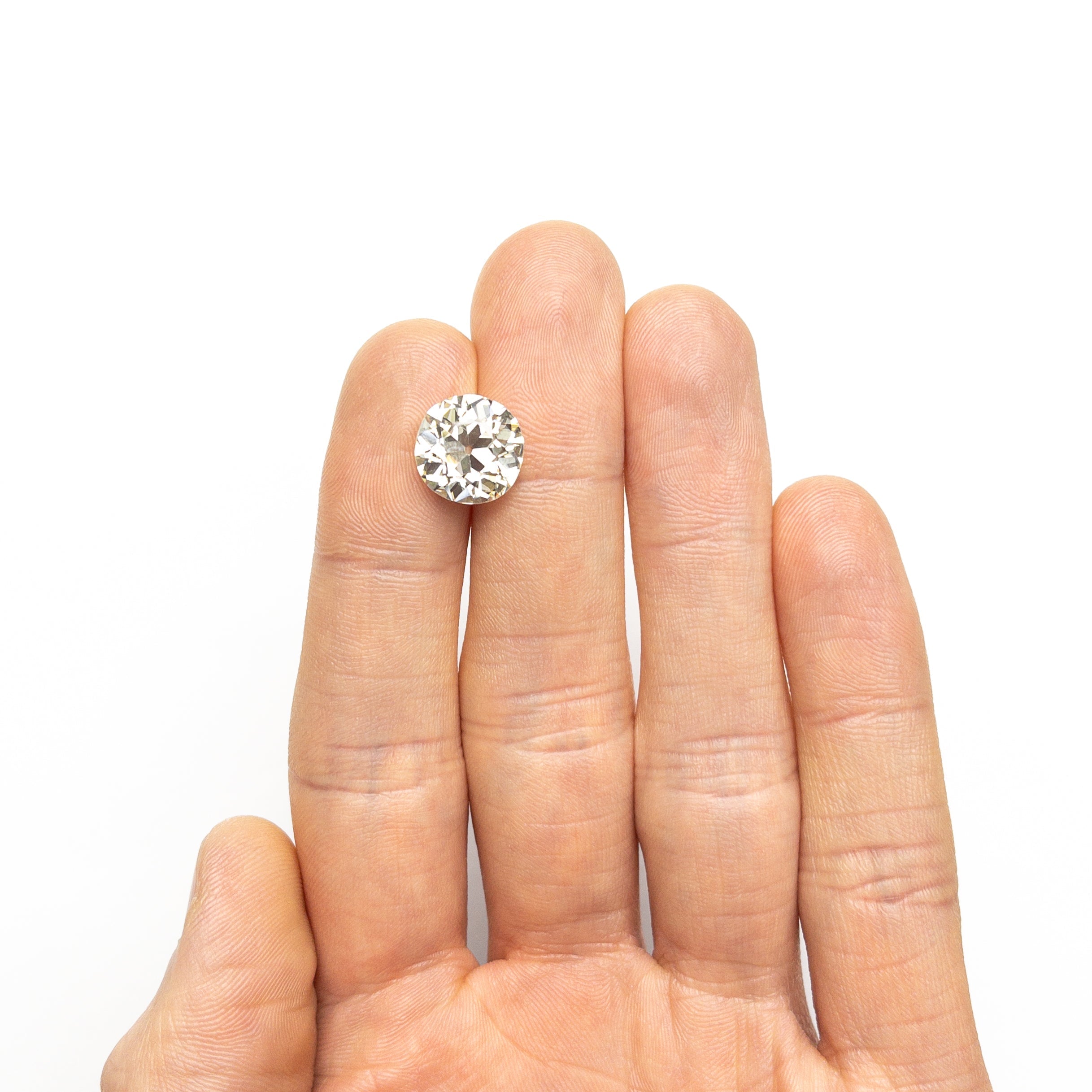 5.85ct 11.68x11.34x6.96mm GIA SI1 O - P Antique Old European Cut 25950 - 01 - Lelya - bespoke engagement and wedding rings made in Scotland, UK