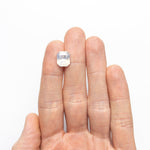 6.50ct 11.04x9.49x6.57mm Cut Corner Rectangle Brilliant Sapphire 26390 - 01 - Lelya - bespoke engagement and wedding rings made in Scotland, UK