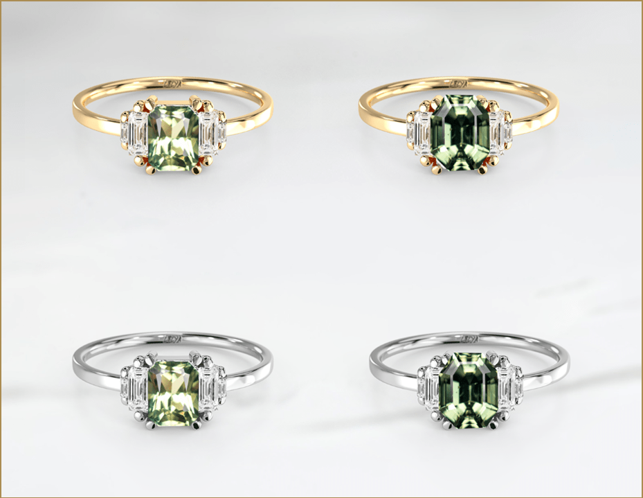 Custom Ring - D King - Lelya - bespoke engagement and wedding rings made in Scotland, UK