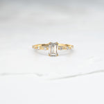 Customisable Ice Setting - Lelya - bespoke engagement and wedding rings made in Scotland, UK