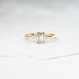 Customisable Triad Setting - Lelya - bespoke engagement and wedding rings made in Scotland, UK