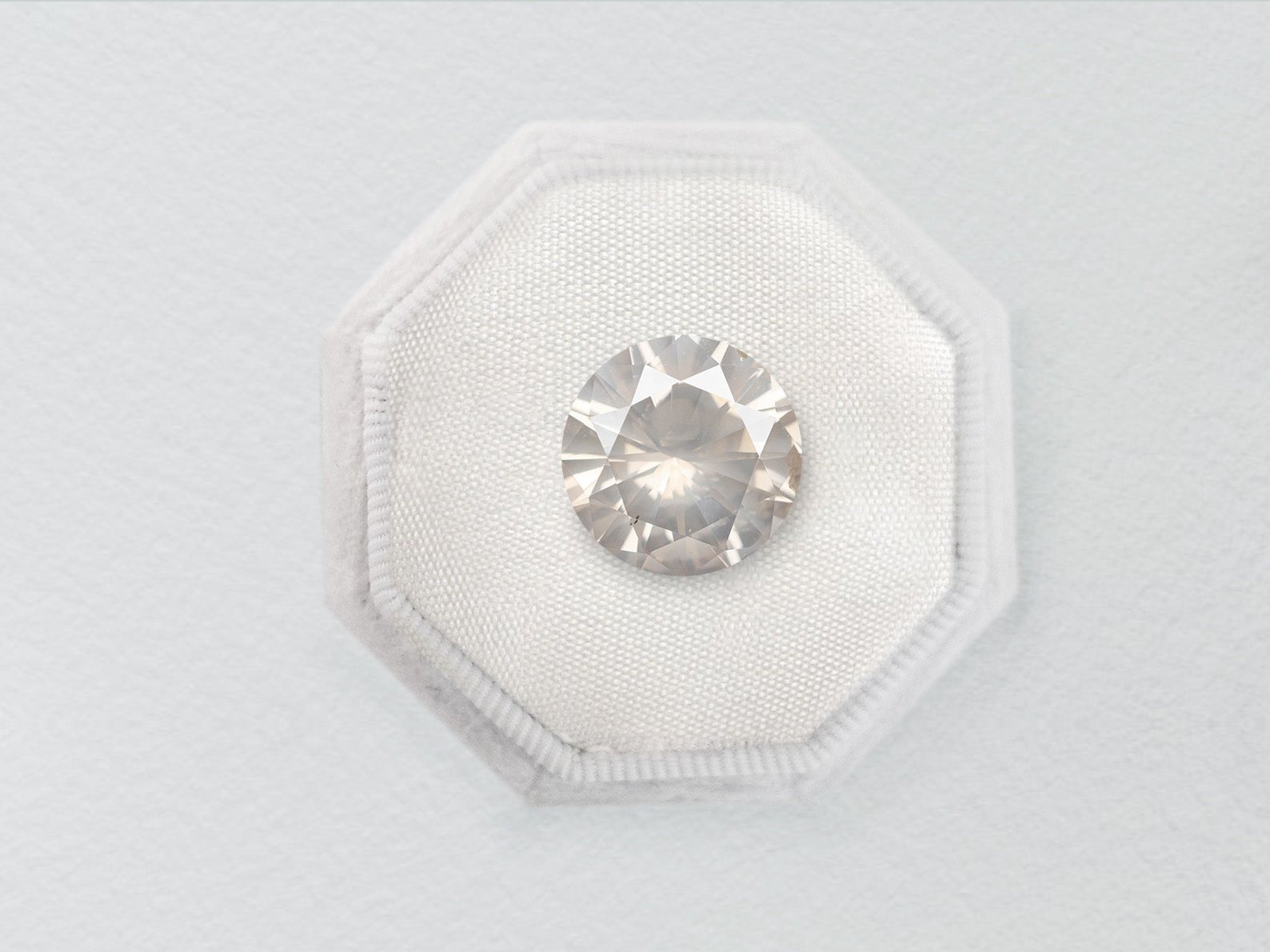 1.76ct Icy Round Brilliant Cut Diamond - Lelya - bespoke engagement and wedding rings made in Scotland, UK