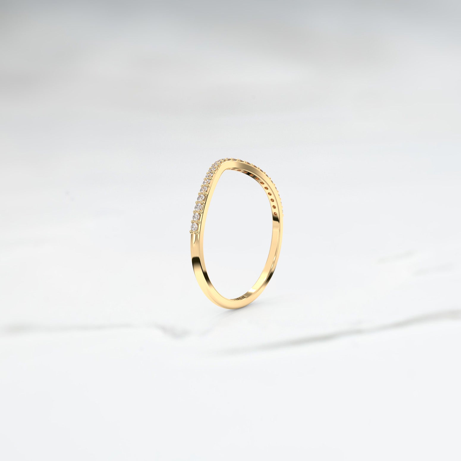 Cassiopeia Band - Lelya - bespoke engagement and wedding rings made in Scotland, UK