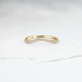 Cassiopeia Band - Lelya - bespoke engagement and wedding rings made in Scotland, UK