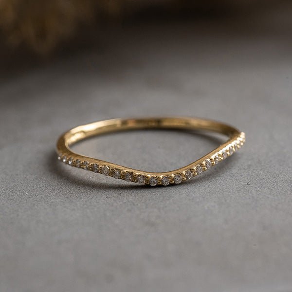 Cassiopeia Band - Lelya - bespoke engagement and wedding rings made in Scotland, UK