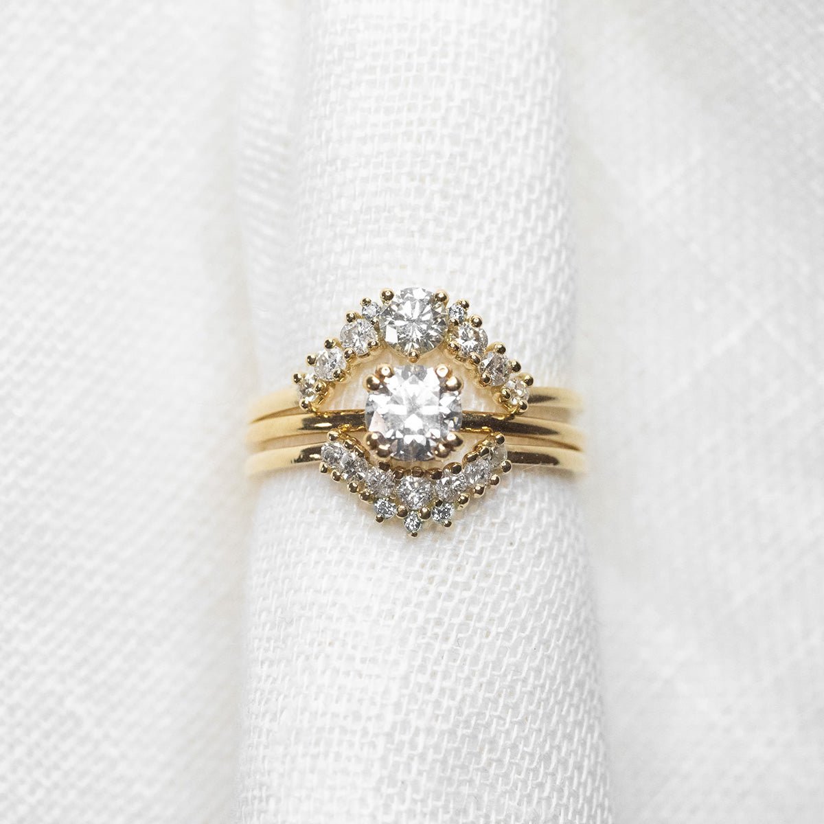 Crown of Isla - Lelya - bespoke engagement and wedding rings made in Scotland, UK