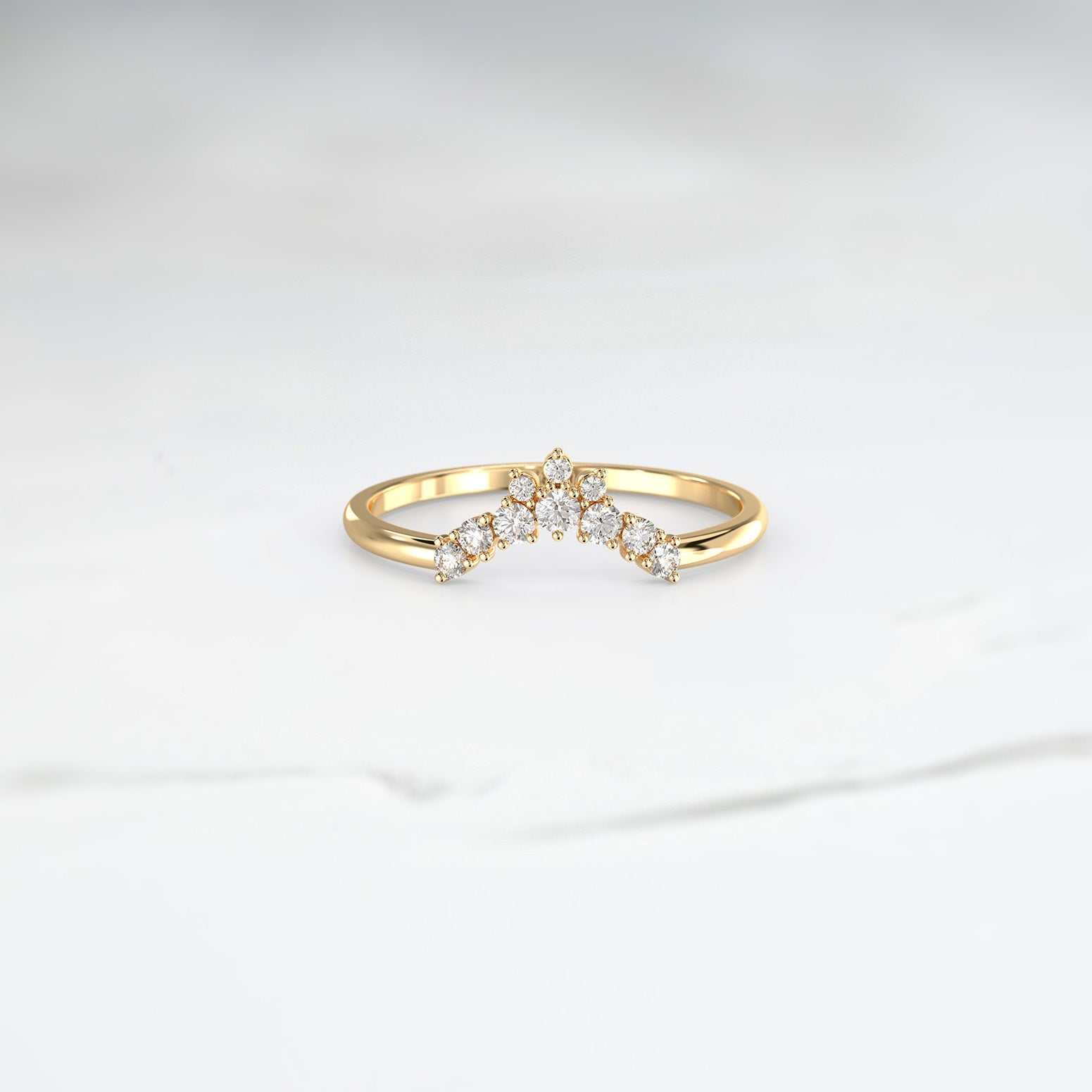 Crown of Keona - Lelya - bespoke engagement and wedding rings made in Scotland, UK
