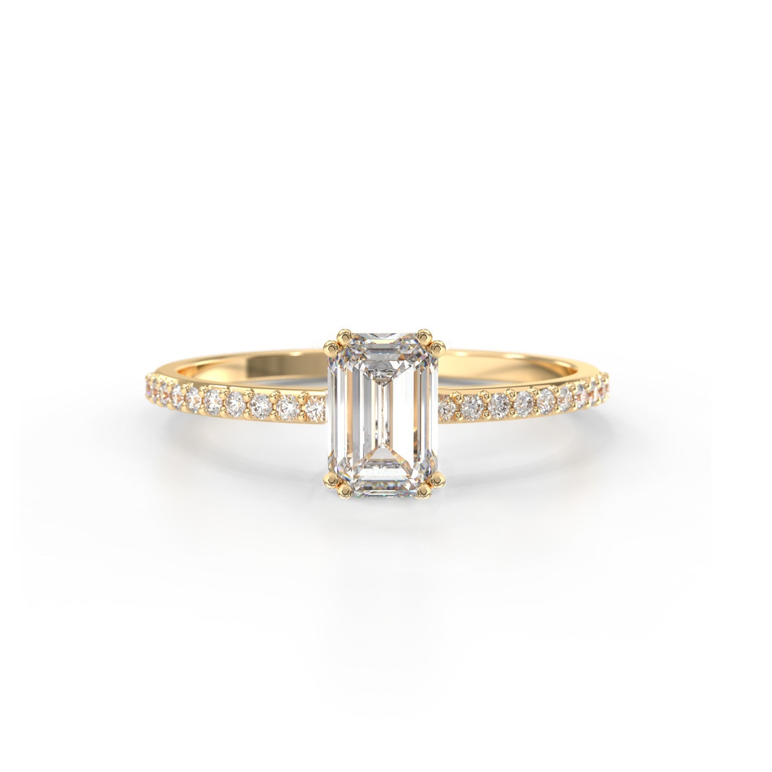 Diamond Maia Frost Ring - Lelya - bespoke engagement and wedding rings made in Scotland, UK