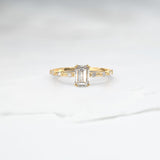 Diamond Maia Ice Ring - Lelya - bespoke engagement and wedding rings made in Scotland, UK