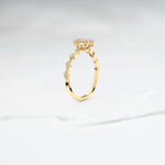 Diamond Stella Ice Ring - Lelya - bespoke engagement and wedding rings made in Scotland, UK