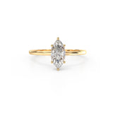 Diamond Stella Ring - Lelya - bespoke engagement and wedding rings made in Scotland, UK