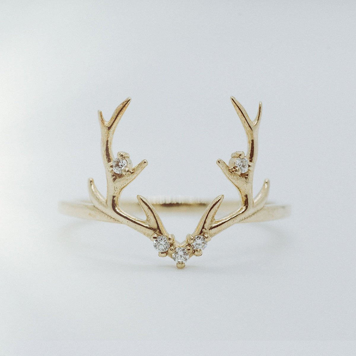 Rings made out deals of deer antlers