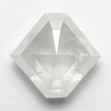 Icy Hexagon Rose Cut 2.63ct Diamond - Lelya - bespoke engagement and wedding rings made in Scotland, UK