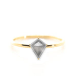 Kite Cut 0.68ct Opalescent Diamond - Lelya - bespoke engagement and wedding rings made in Scotland, UK