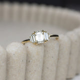 Orion's Lustre Ring - Lelya - bespoke engagement and wedding rings made in Scotland, UK