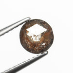 Salt and Pepper Rose Cut 0.97ct Rustic Diamond - Lelya - bespoke engagement and wedding rings made in Scotland, UK