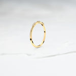 Starry Embrace Ring - Lelya - bespoke engagement and wedding rings made in Scotland, UK