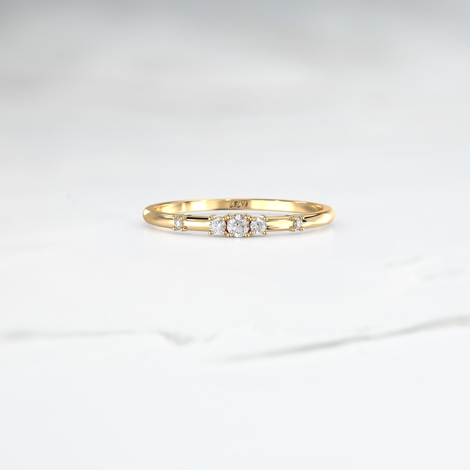 Wandering Star Ring - Lelya - bespoke engagement and wedding rings made in Scotland, UK