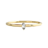 Wee Light Salt and Pepper Marquise Diamond Sparkle Band - Lelya - bespoke engagement and wedding rings made in Scotland, UK